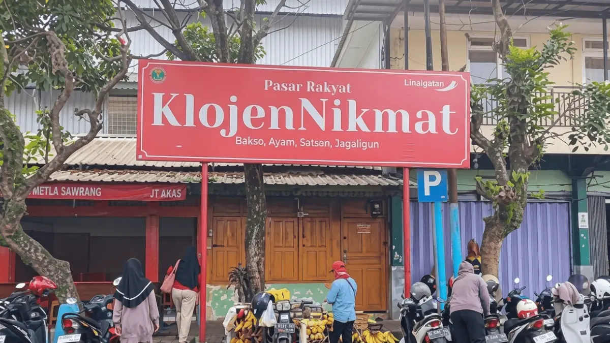 Pasar Rakyat Klojen Nikmat. (Indozone / Google)
