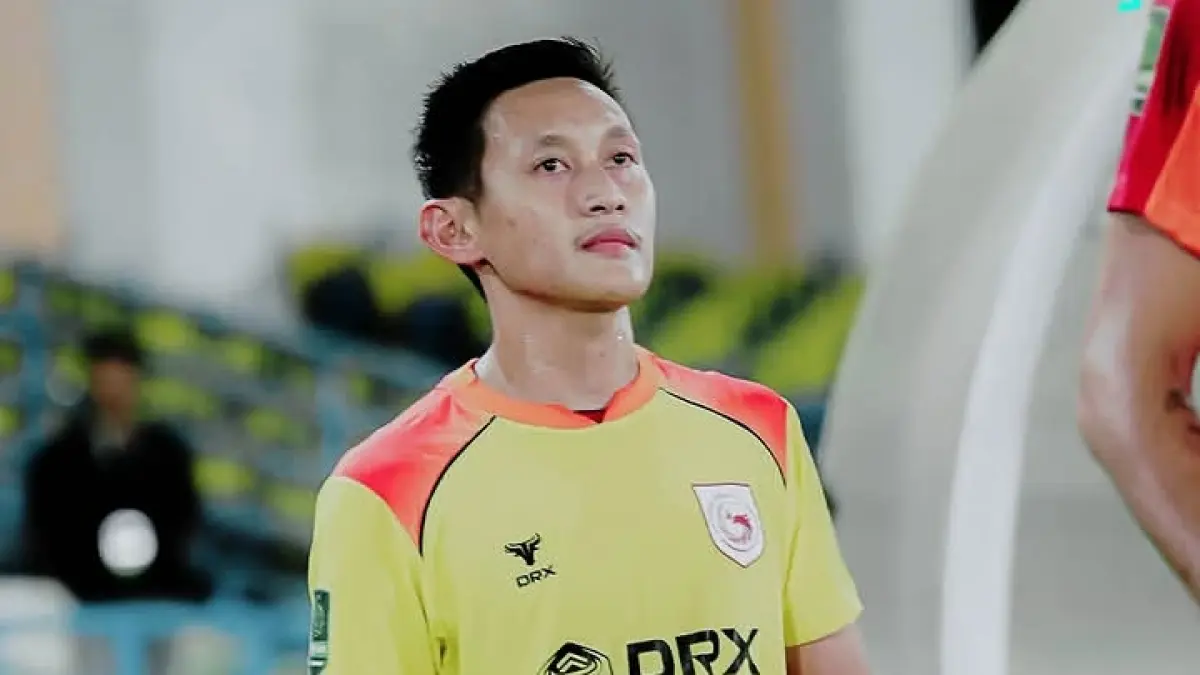 Yoewanto Satya Beny berseragam Garudayaksa FC. (Instagram Yoewanto Beny)