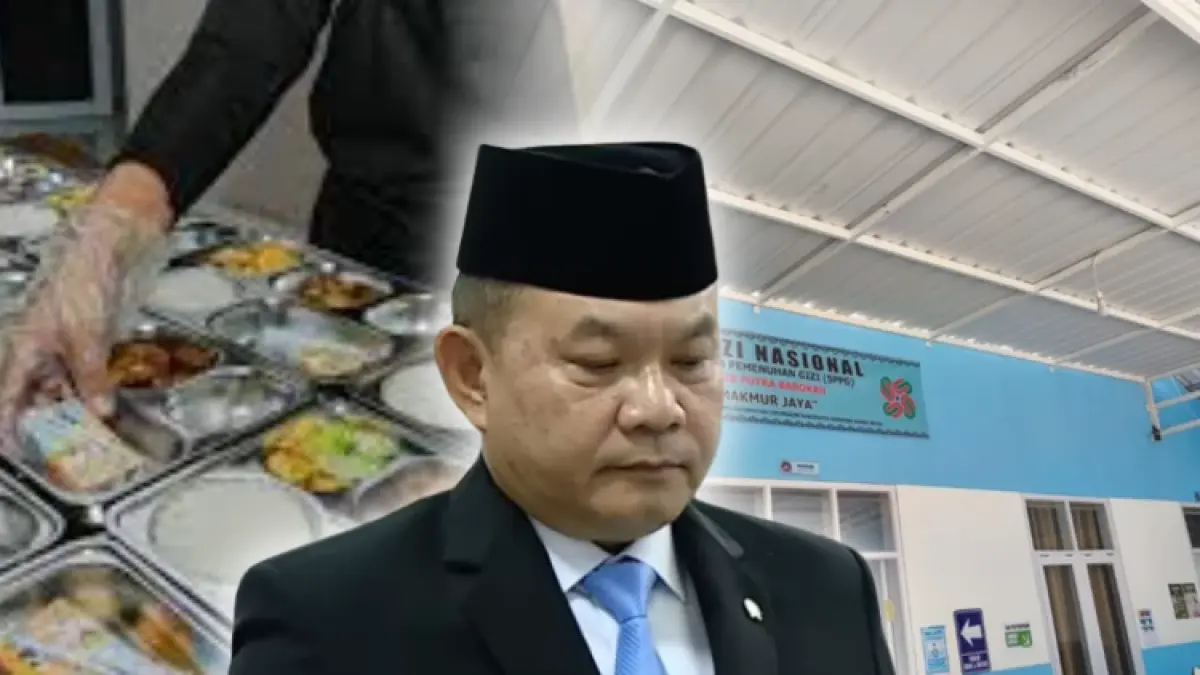 TIDAK LAYAK: KSP Dudung Temukan Dapur Makan Bergizi Gratis Tidak Layak dan Penuh Belatung. (Sumber: Istimewa)