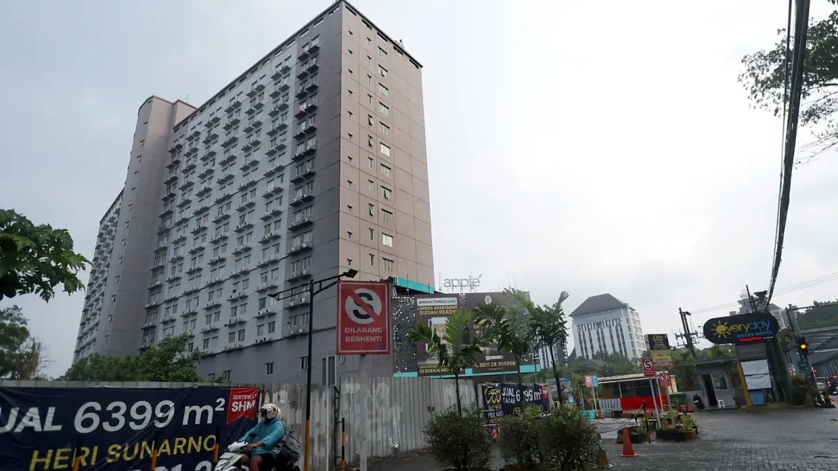 SUMBANG NILAI INVESTASI: Apartemen Soekarno-Hatta (Soehat) jadi satu dari dua apartemen yang sudah berdiri dan beroperasi di Kota Malang. (DARMONO/RADAR MALANG)
