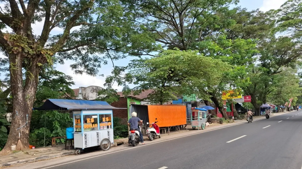 TKP tabrak lari di Cepokomulyo, Kecamatan Kepanjen