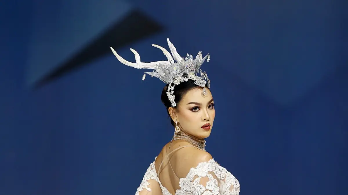 Puteri Indonesia 2025 Firsta Yufi Amarta Putri (DARMONO/RADAR MALANG)
