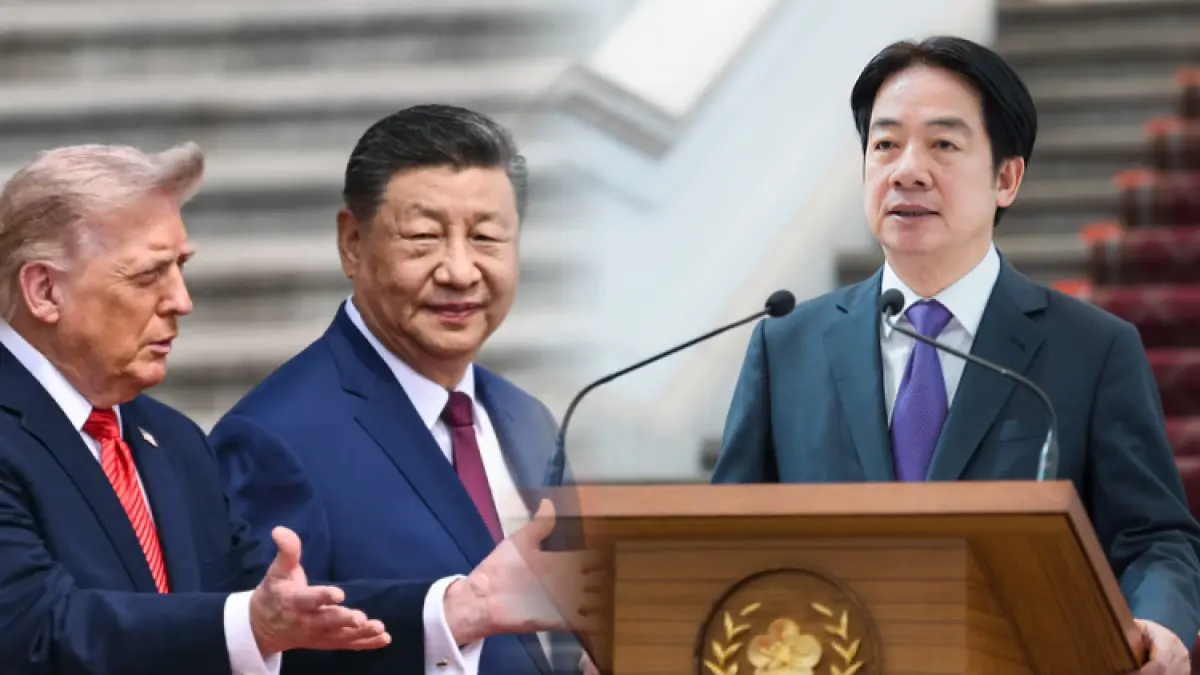 KOMITMEN YANG RAGU: Pasca Pertemuan AS-Beijing, Presiden Taiwan Dilema soal Selat Taiwan dan Bantuan Militer Amerika. (Sumber: Istimewa)