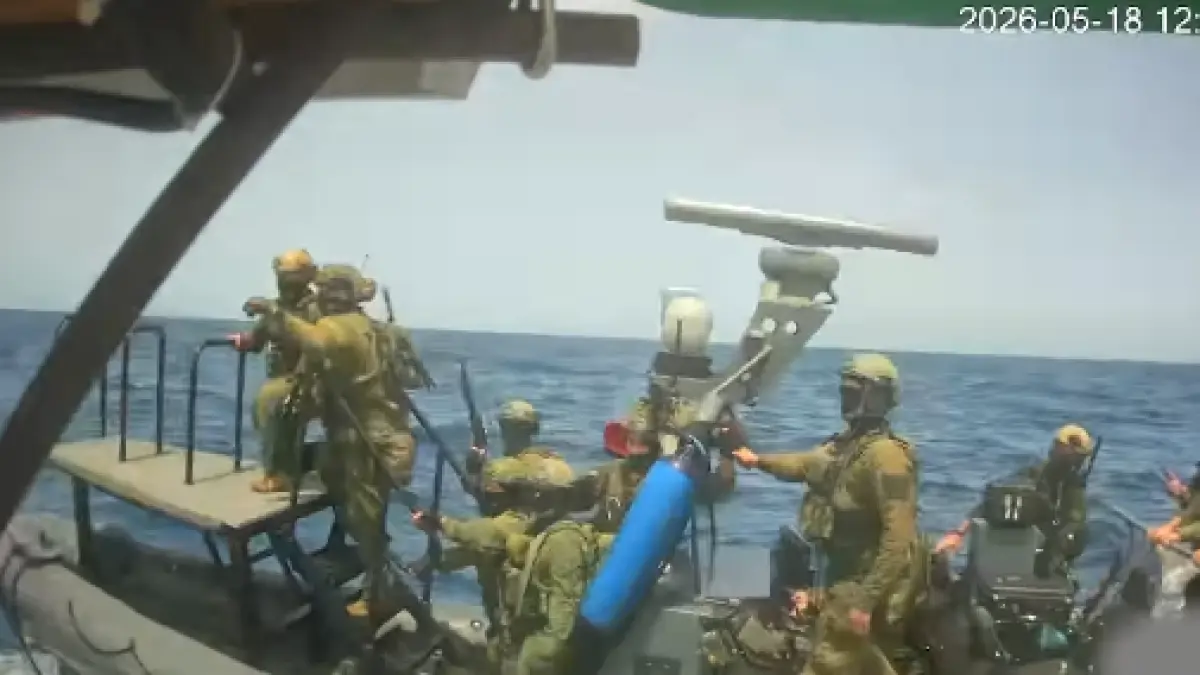 Tentara Israel menculik sejumlah delegasi Indonesia yang menjalankan misi kemanusiaan bersama Global Sumud Flotilla (GSF) ke Gaza, Senin (18/5). (@globalsumudflotilla)
