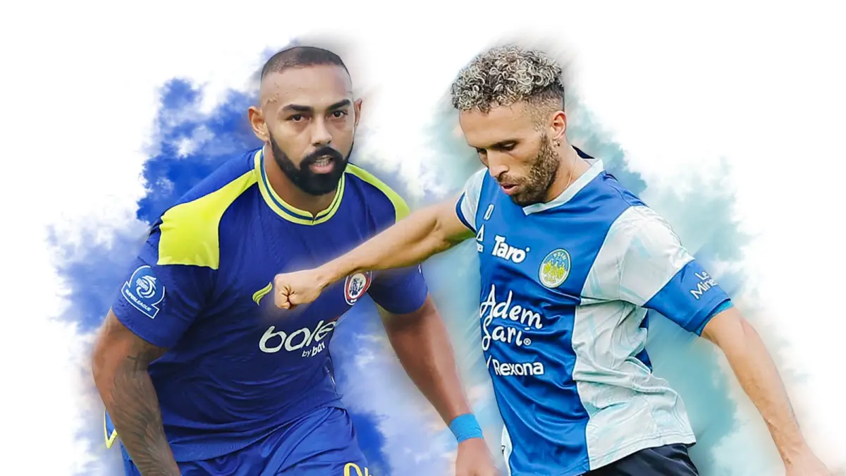 DUEL TIM PAPAN TENGAH: Dalberto bakal menjadi salah satu tumpuan Singo Edan di lini depan. Dari kubu PSIM Jogjakarta, ada sosok Ze Valente yang patut diwaspadai di lini tengah. 