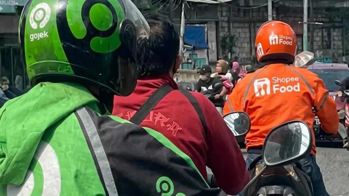RESMI: Penghapusan layanan hemat membawa angin segar para driver ojek online. (Sumber: Istimewa).