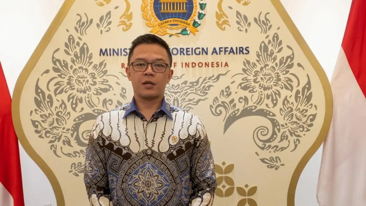 Menlu Sugiono mengungkapkan rasa syukur atas pembebasan 9 WNI anggota GSF yang sebelumnya ditangkap oleh tentara Israel. (Sumber: Istimewa).