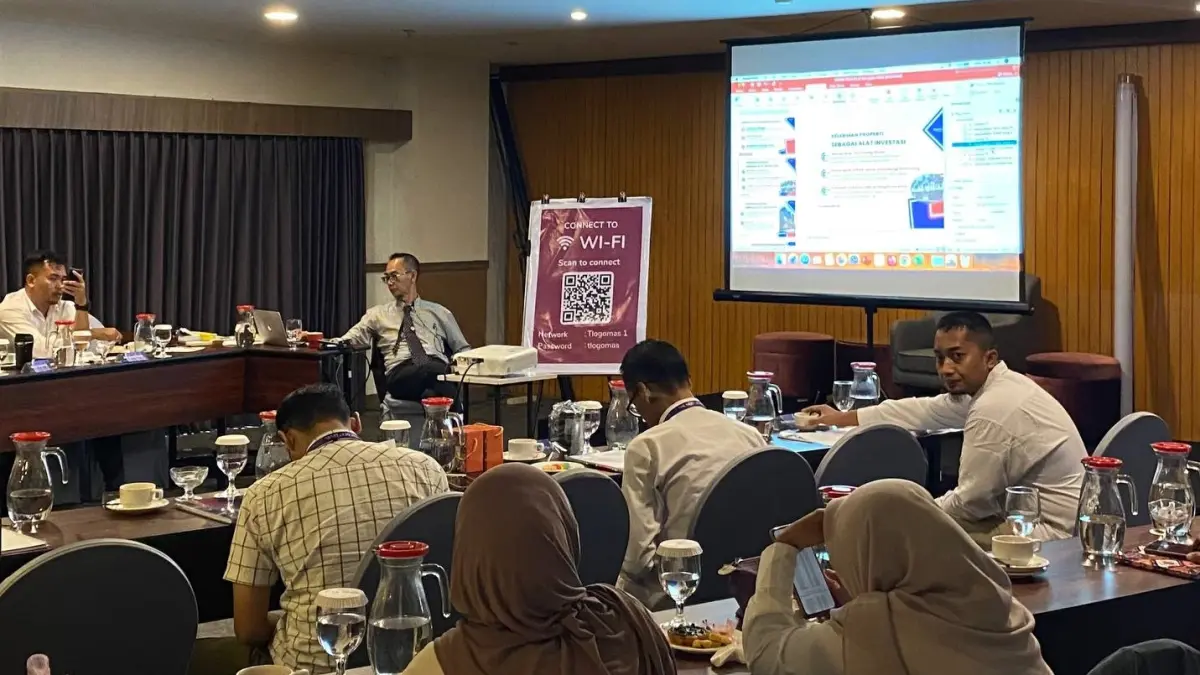 Pelatihan bertajuk “The Next Level Real Estate Marketer” yang diselenggarakan oleh Estate IQ Academy