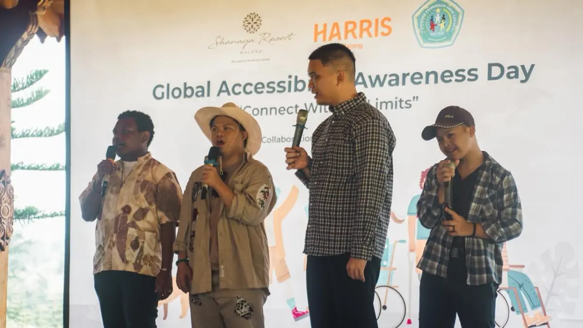 SEMARAK: Memperingati Global Accessibility Awareness Day (GAAD) 2026, Shanaya Resort Malang berkolaborasi bersama Harris Hotel and Conventions Malang, aYPAC, serta MFM Radio menggelar kegiatan bertajuk “Connect Without Limits”.