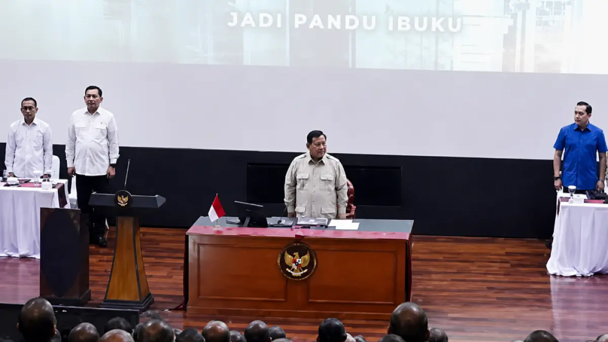 CETAK KARAKTER: Alasan Presiden Prabowo Kumpulkan Calon Bos BUMN Untuk Perkuat Karakter dan Tata Kelola. (Sumber: Istimewa)