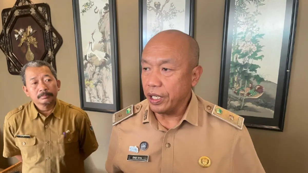 Kepala Diskopindag Kota Malang Eko Sri Yuliadi memastikan 500 pedagang nonaktif tidak bisa kembali ke PIG. (Andika Satria Perdana/Radar Malang)