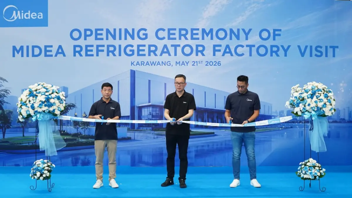 Midea Bangun Pabrik Kulkas Terbesar di Indonesia, Siap Produksi 2 Juta Unit Per Tahun