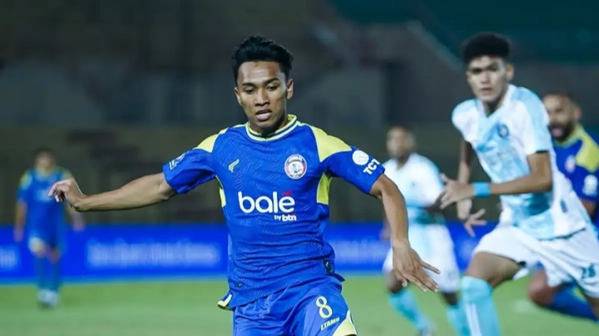 IMPRESIF: Arkhan Fikri jadi salah satu pemain Arema FC dengan menit bermain yang tinggi.
