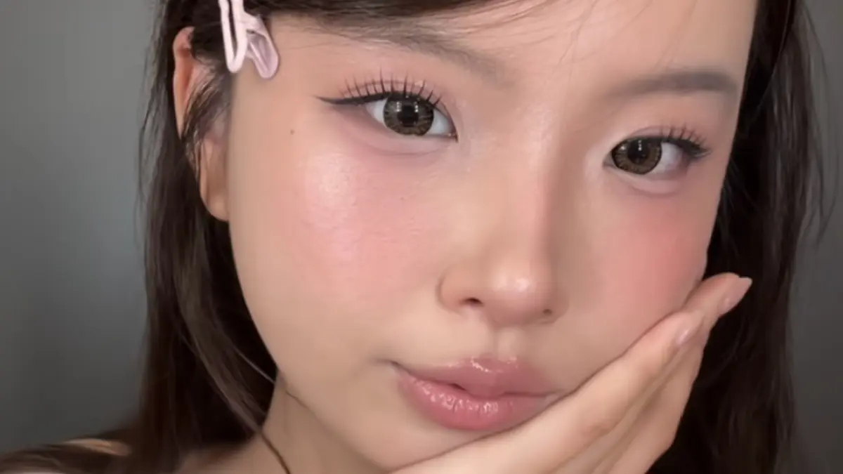 Ilustrasi Igari Makeup (Source: Tiktok/@janicesamanthaa)