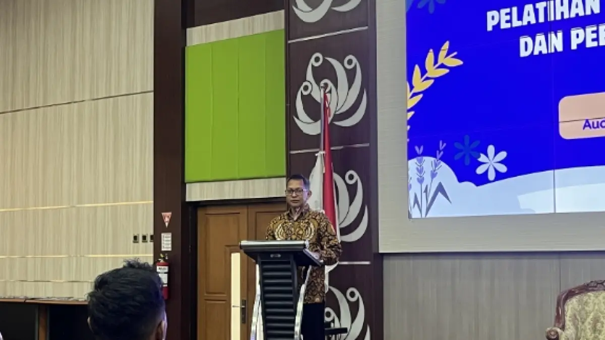 BAGI ILMU: Fakultas Vokasi Universitas Brawijaya (UB) menggelar pelatihan dosen penasihat akademik dan peer counselor, siang tadi (4/6)