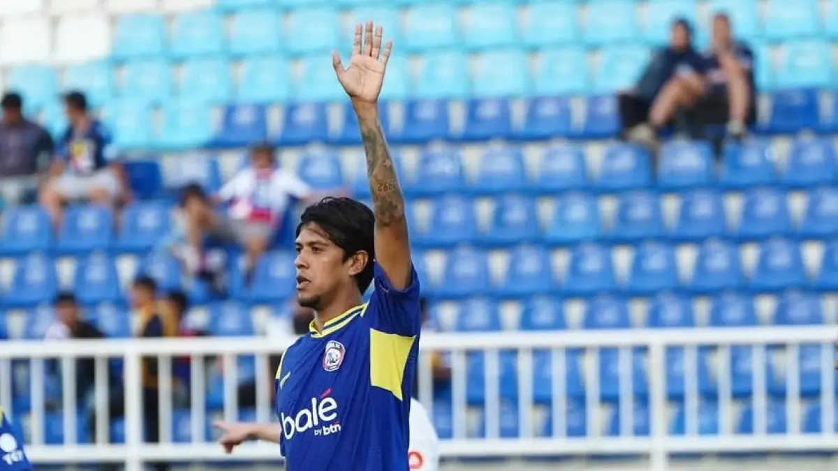 Gelandang Bertahan Arema FC Betinho Filho. (MO Arema FC)