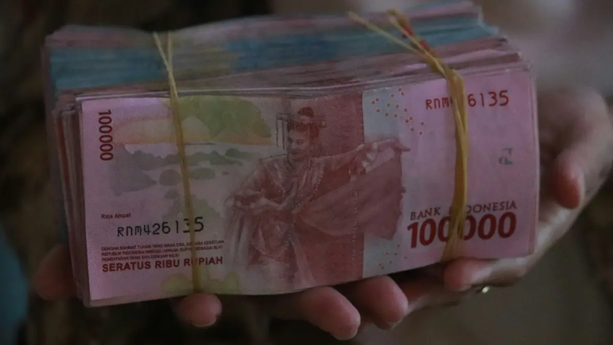 Ilustrasi uang kertas rupiah. (Sumber: unsplash).