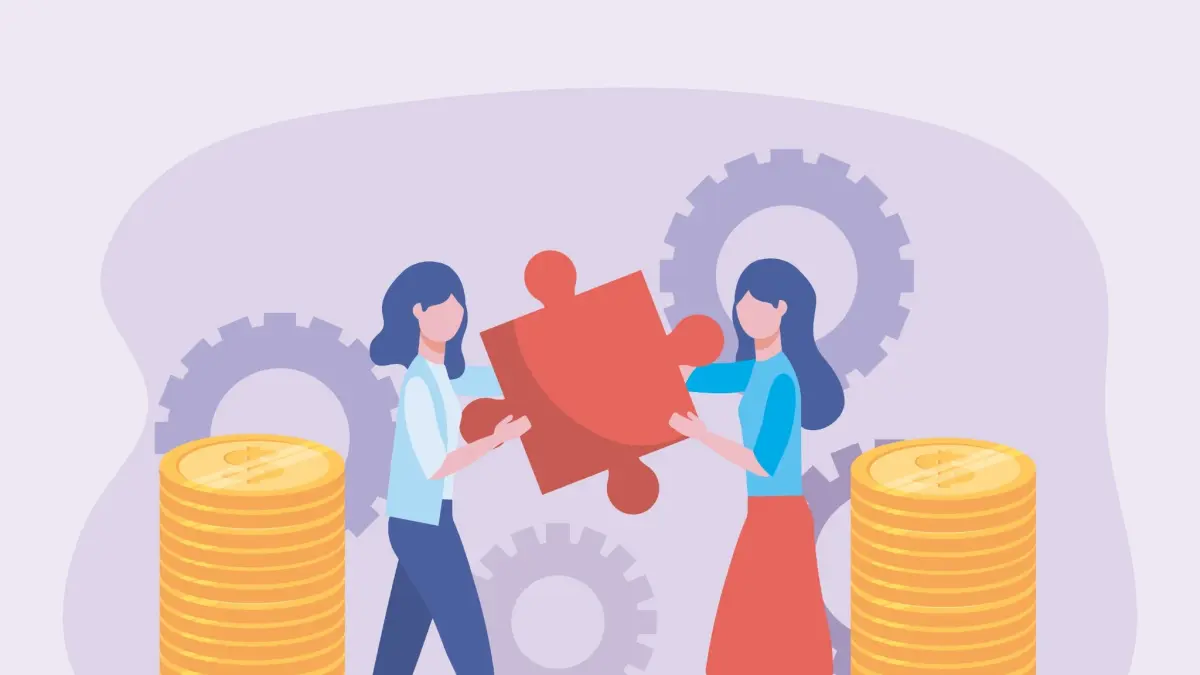 Ilustrasi Merge (freepik)