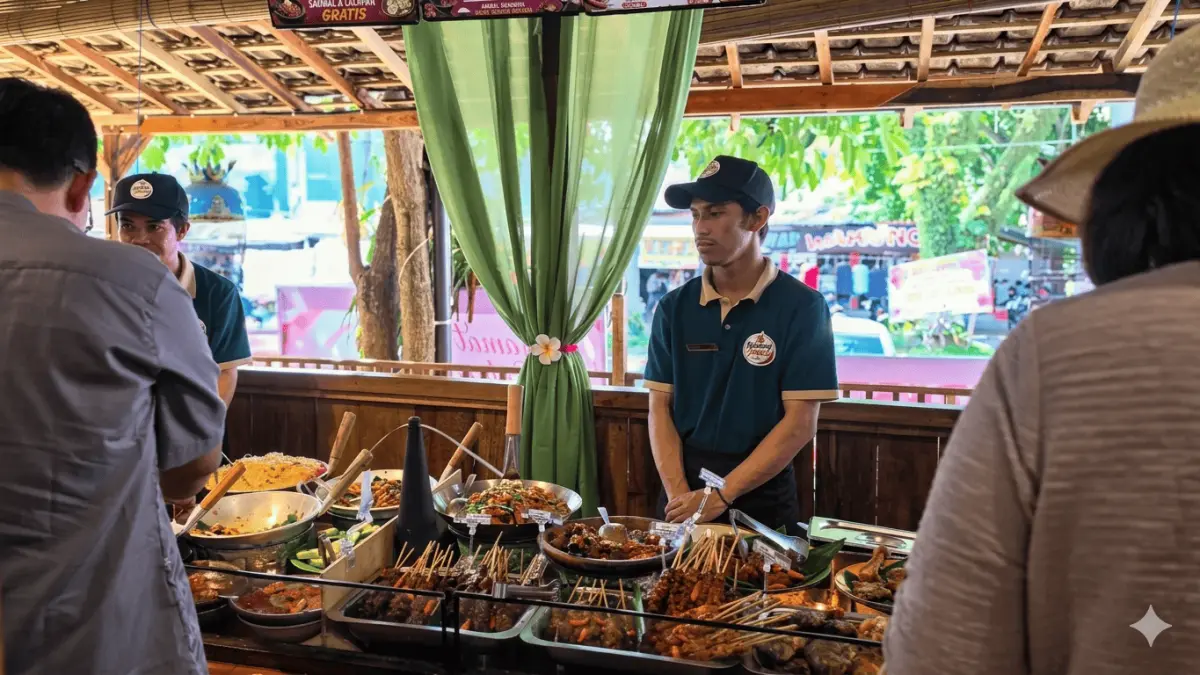 Warung Pedas Prasmanan By Sambel Cak Uut. (Surjanto Satya / Google Maps)