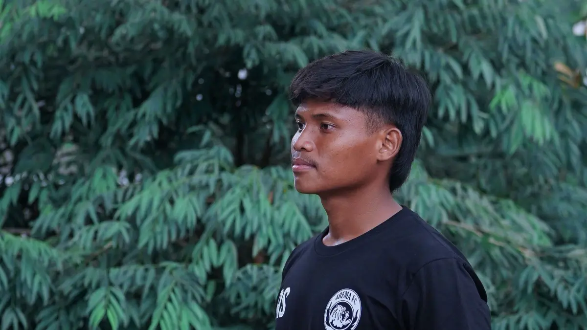 Eks pemain Arwma FC Aswin. (MO Arwma FC)