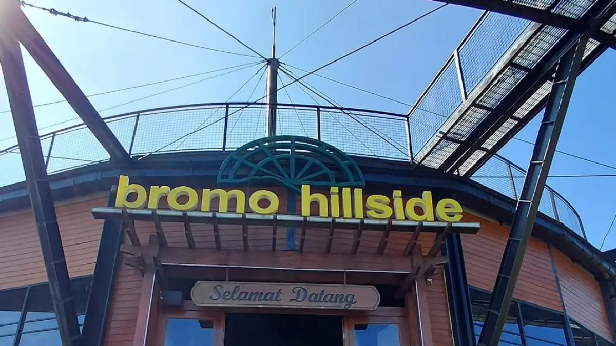 SELARAS ALAM: Gerbang masuk Bromo Hillside.
