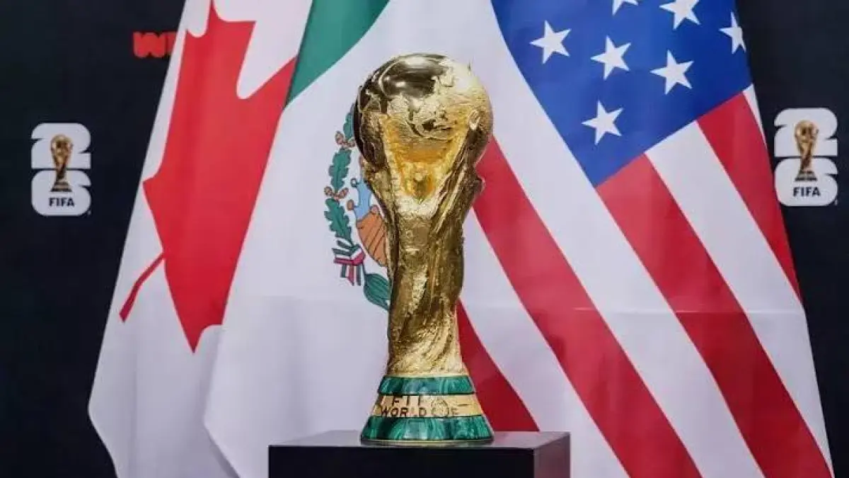 Bendera tiga negara tuan rumah piala dunia tahun 2026 (Sumber: Elshinta)