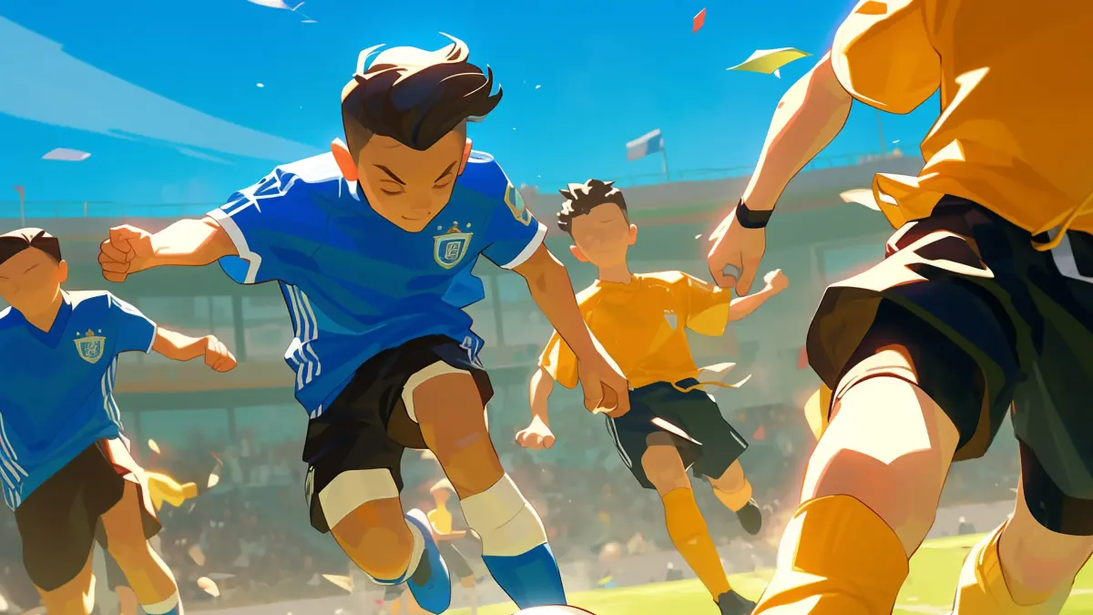 Illustrasi Sepak Bola
