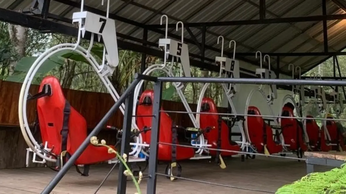 Kereta gantung karya Erix Soekamti. (Dokumen Erix Soekamti)