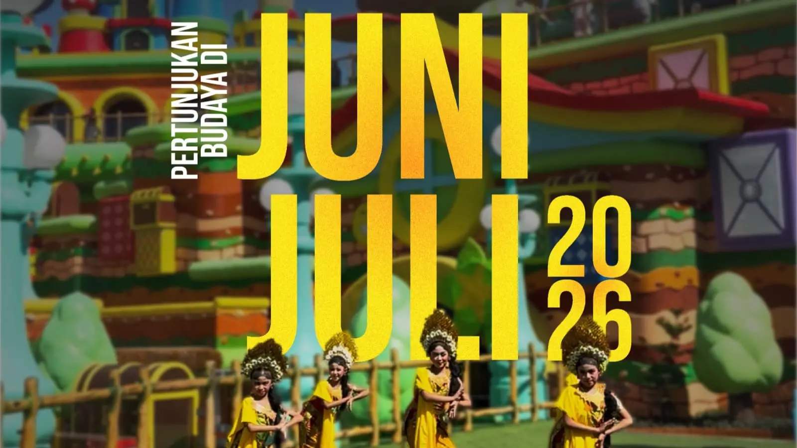 Poster Journey of Wonderland yang akan berlangsung di Mikutopia Batu pada 20 Juni–5 Juli 2026. (Dok. Mikutopia)