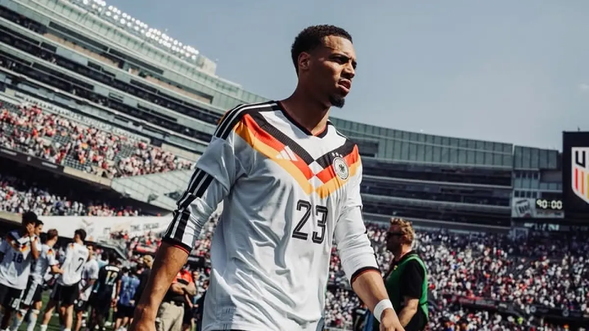 JADI REBUTAN: Felix Nmecha saat membela Jerman di pentas Piala Dunia 2026 diminati sejumlah klub top Eropa.