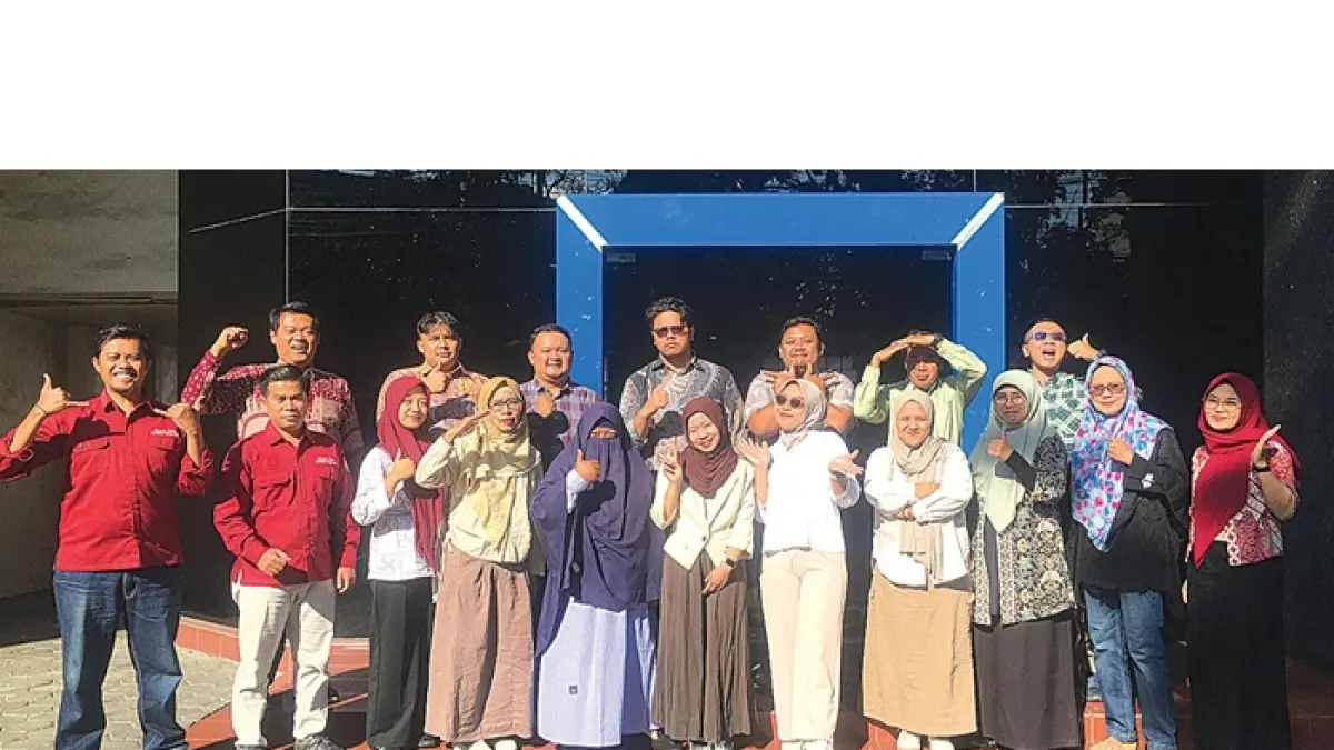 SEMANGAT: Peserta Diklat Jurnalistik Guru SMP/MTs se-Kabupaten Malang pada 2025 lalu.