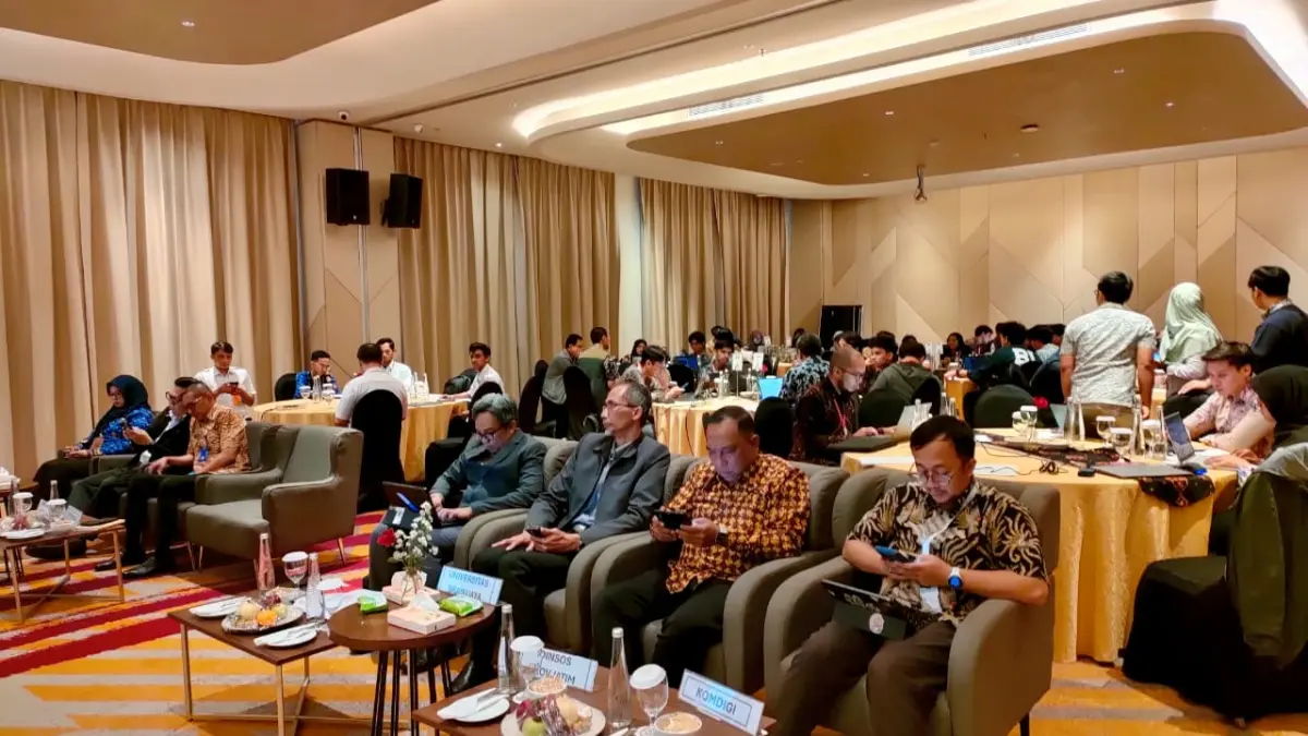 Suasana kegiatan konsinyering AITF 2026 di Malang, Rabu (17/6)