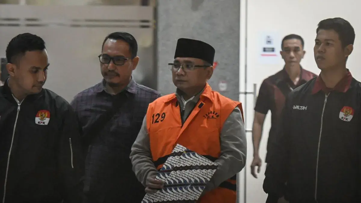 GUS YAQUT: Jadi Tersangka Kasus Dugaan Korupsi Kuota Haji usai Diperiksa KPK pada Kamis (12/3) (Sumber: Istimewa).