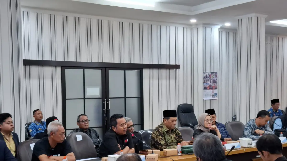Hearing polemik bendungan lahor di DPRD Kabupaten Malang