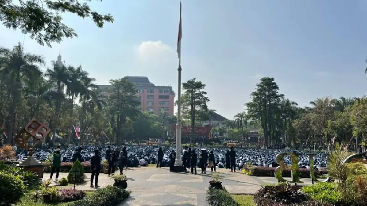 Foto ospek Raja Brawijaya 2026 (Sumber: Perpustakaan Universitas Brawijaya)