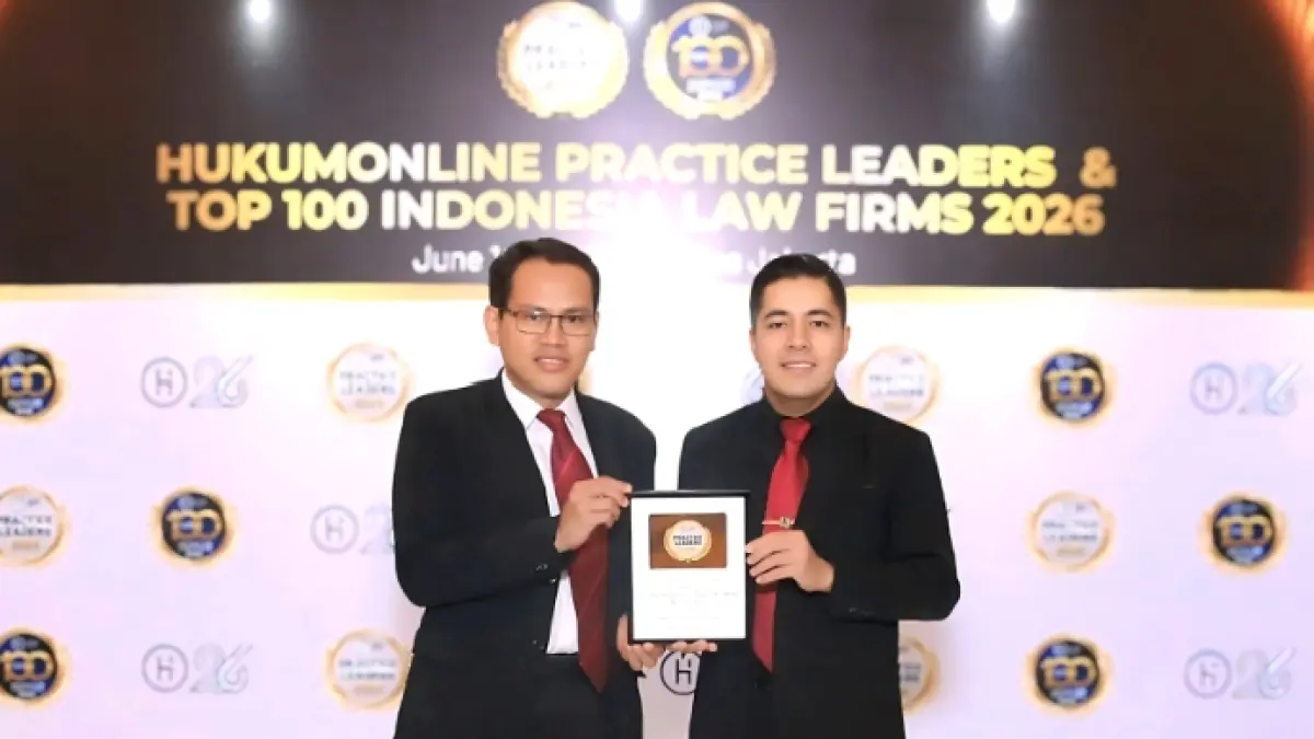 GEMILANG: Law Firm Dr Anas Firman Adi, S.H., M.H & Partners kembali menorehkan prestasi di tingkat nasional.