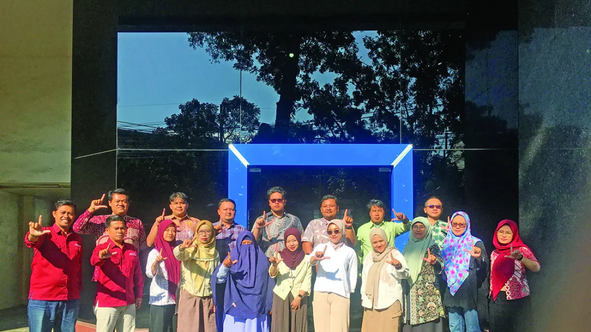 KONSISTEN: Peserta Diklat Jurnalistik Guru SMP/MTs se-Kabupaten Malang antusias belajar membuat berita dan menangkal HOAX, pada 2025 lalu