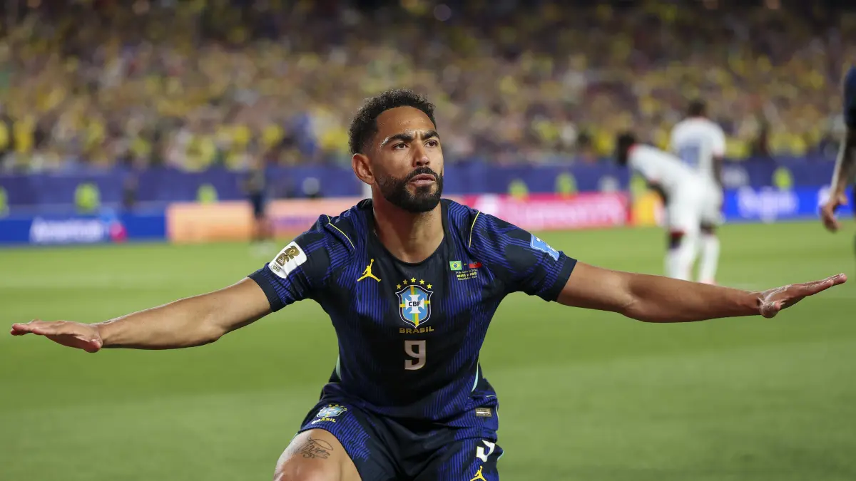 Matheus Cunha membantai Haiti pada Sabtu pagi (X/FabrizioRomano)