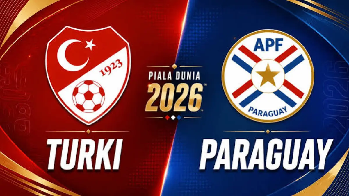 Pertandingan hari ini Turki vs Paraguay (Sumber: Truestory Sport)