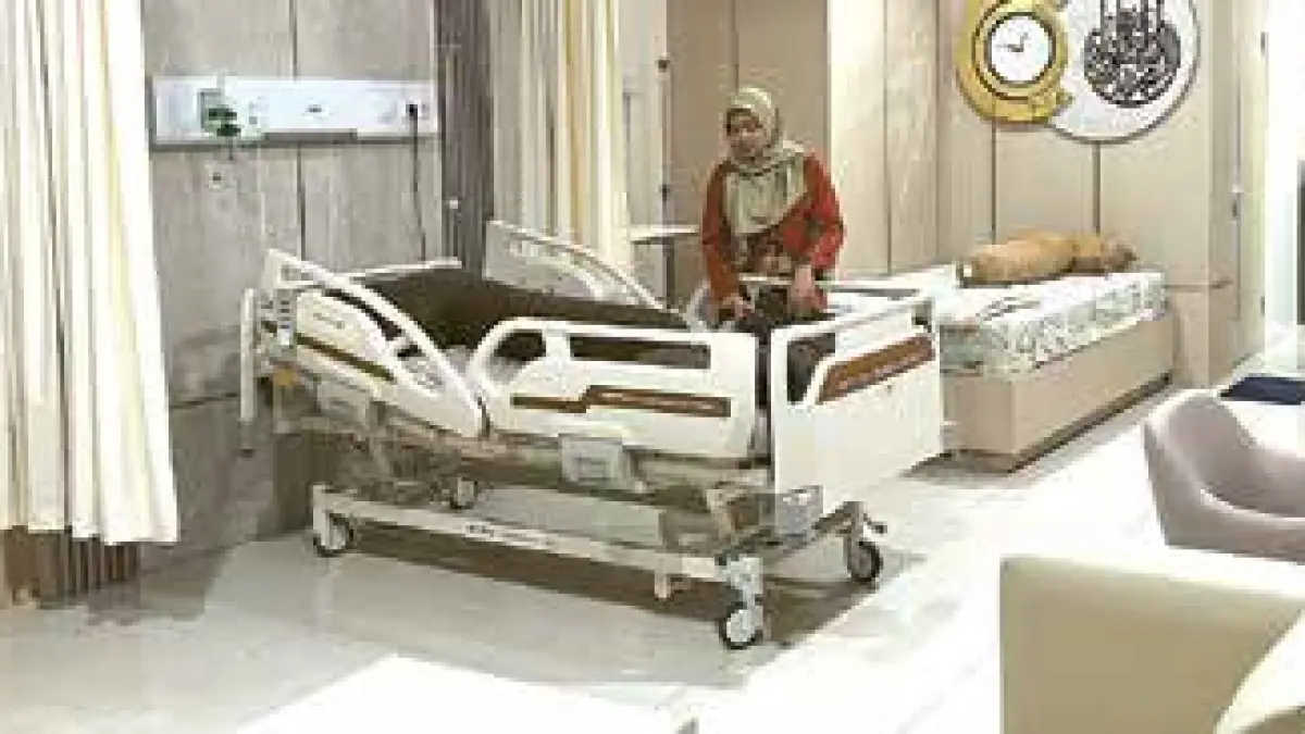 MEWAH: Kamar rawat inap di RSI Aisyiyah mempunyai fasilitas lengkap dan mewah untuk pasien dan keluarganya.