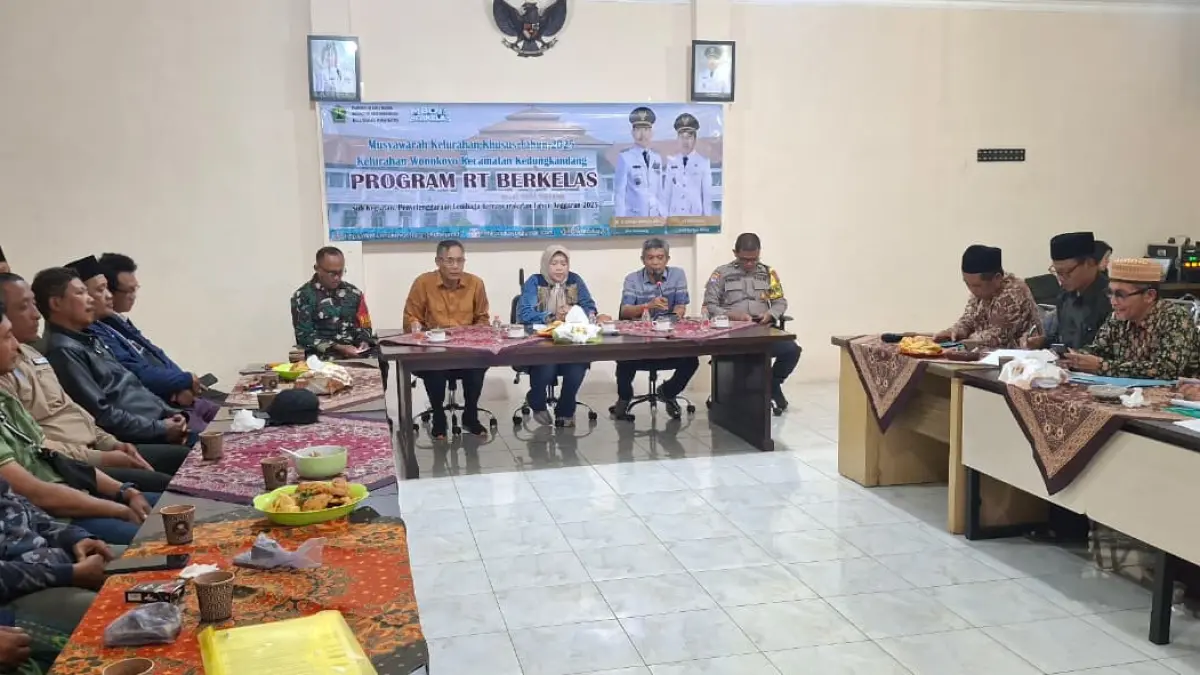 DARI WARGA: Pengusulan program RT Berkelas di Kedungkandang.&nbsp;