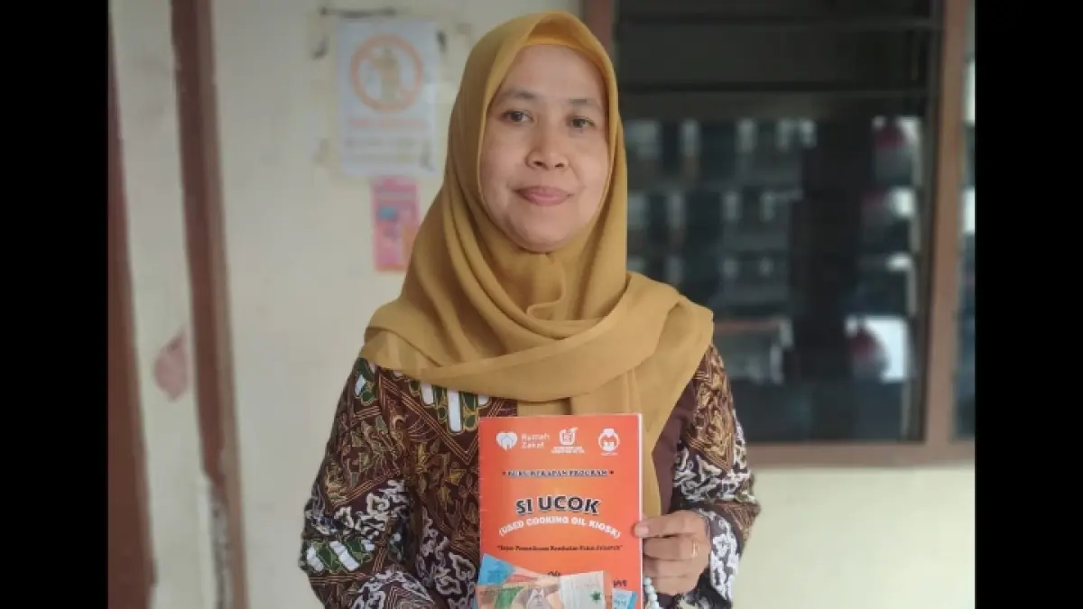 PEDULI: Program Sedekah Jelantah yang diinisiasi Rumah Zakat mampu mendukung layanan kesehatan lansia di Kota Malang.