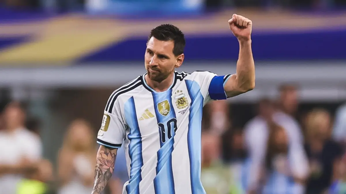 Messi menciptakan 18 gol untuk piala  dunia setelah mengalahkan Austria (X/FabrizioRomano)