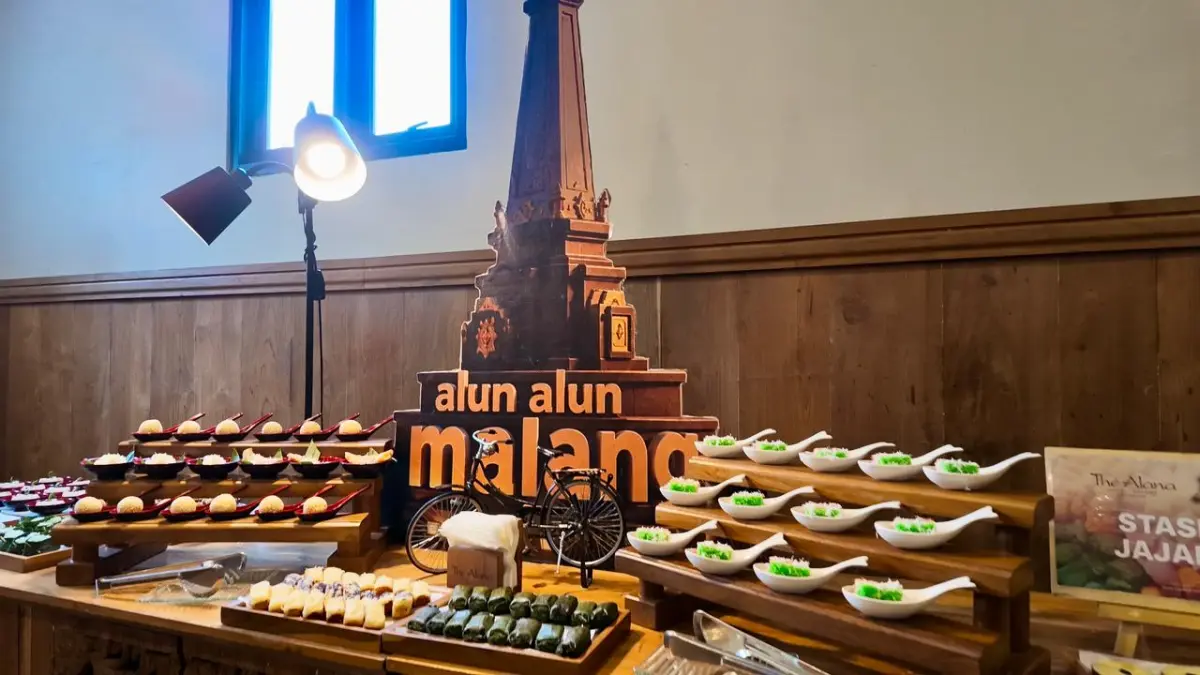 KHAS: Beragam menu yang disajikan The Alana Hotel Malang dalan Legenda Rempah Noesantara.