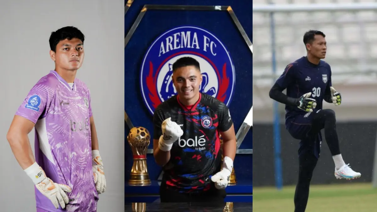 Komposisi kiper Arema FC untuk Super League 2026/2027. (Istimewa)