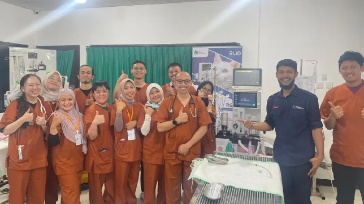PRAKTIK LANGSUNG: Peserta Continuing Professional Development (CPD) Anesthesia 2026 bersama drh Dito Anggoro, M.Sc., Ph.D.