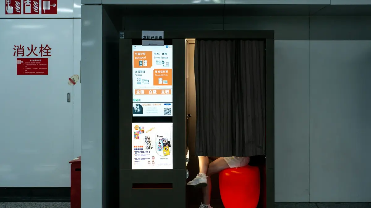 ILUSTRASI tempat photobooth. (Unsplash)