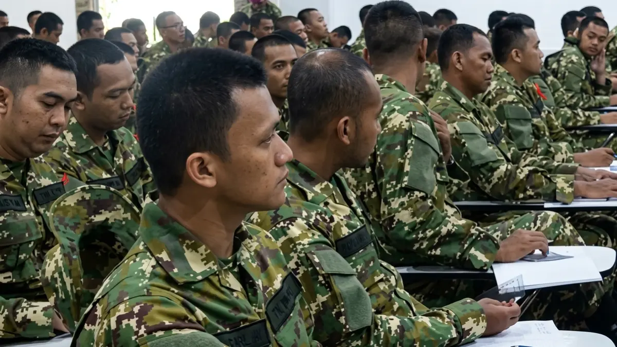LATSARMIL: Empat Calon Manajer Kopdes Merah Putih Meninggal ketika Mengikuti Program (Sumber: Istimewa).