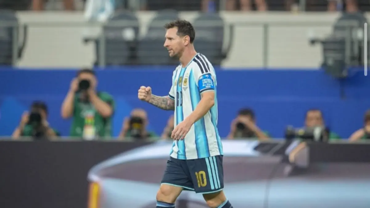 Messi kemungkinan abse saat Argentina menghadapi Yordania (instagram/leomessi)