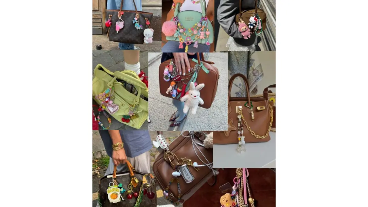 Bag Charm dengan beragam gaya menjadi daya tarik. (Pinterest)